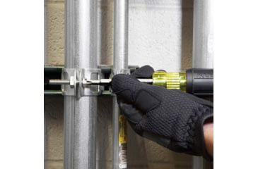 Image of Klein Tools Multi-Bit Screwdriver/Nut Driver, 10in1, Heavy Duty, Black/Yellow, 32557