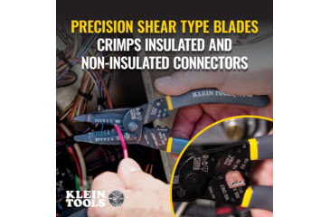Image of Klein Tools Nose Wire Stripper/Crimper Long, 1009