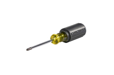 Image of Klein Tools Phillips and Square Screwdriver Set, Slotted, 5Piece, Black/Yellow, 85445