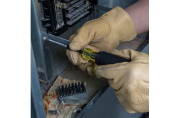 Image of Klein Tools Screwdriver w/32-Piece Tamperproof Bit Set Magnetic, 32510