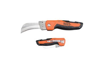 Image of Klein Tools Skinning Folding Utility Knife w/Replaceable Blade Cable 66764