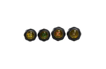 Image of Klein Tools Square Reces Screwdriver Set, 4Piece, Black/Yellow, 85664