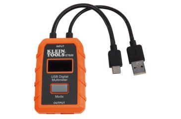 Image of Klein Tools USB Digital Meter - USB-A &amp; USB-C 73867