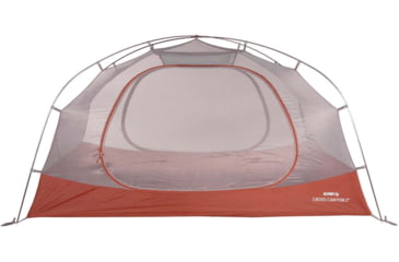 Image of Klymit Cross Canyon Tent, 3 Person, Red/Grey, 09C3RD01C