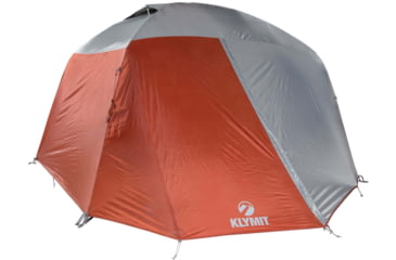 Image of Klymit Cross Canyon Tent, 3 Person, Red/Grey, 09C3RD01C