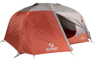 Image of Klymit Cross Canyon Tent, 3 Person, Red/Grey, 09C3RD01C