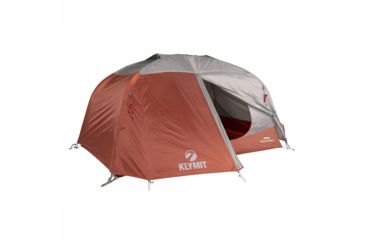 Image of Klymit Cross Canyon Tent - 4 Person, Red/Grey, 09C4RD01D