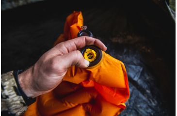 Image of Klymit Insulated Static V Ultralite Sleeping Pad, Orange, Regular, 06IUOR02C