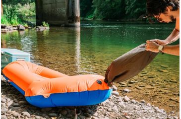Image of Klymit LiteWater Dinghy LWD Packraf, Orange, Regular, 14LDBL02C