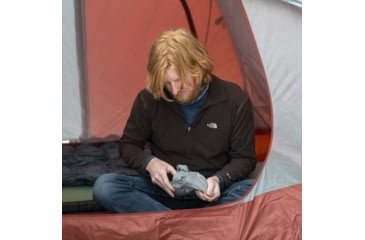 Image of Klymit Nest Warm Weather Sleeping Bag Liner, Grey, Large, 13NWGR01C