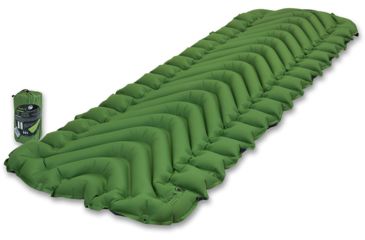 Image of Klymit Static V Sleeping Pad, Green, Long, 06SVGR02D