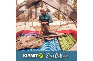 Image of Klymit Static V Sleeping Pad, Green, Regular, 06SVGR02C