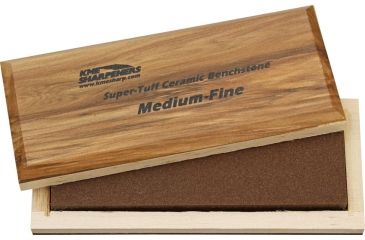 Image of Kme Sharpeners Bench Stone with Wood Storage Box KMEAO62F