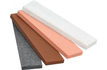 Image of Kme Sharpeners Set of Four Arkansas-Sharpening Stones, 4in. x 1in. x .25in. KMEKF414