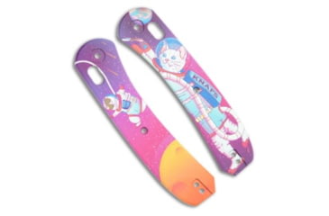 Image of Knafs KNAFS Lander 2 G-10 Knife Scales Kitty Cosmo Crew, Purple/White, adult, BHQ-207019