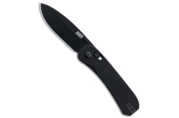 Image of Knafs Knafs Lander 3 Drop Point Clutch Lock Knife Black G-10 2.75" Black, Black, CPM S35VN, adult, BHQ-196555