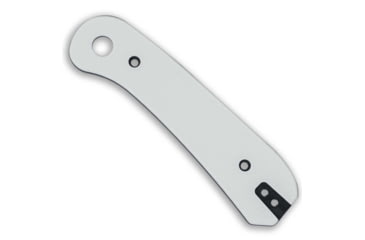 Image of Knafs Lander 1 Flat G10 Knife Scales, White/Black, KNAFS-00139