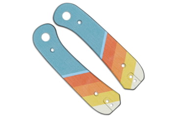 Image of Knafs Lander 1 Knife Scales, Good Vibes, G10, Multi, KNAFS-00223