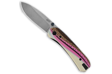 Image of Knafs Lander 1 Knife Scales, Rainbow Trout , G10, Multi, KNAFS-00088