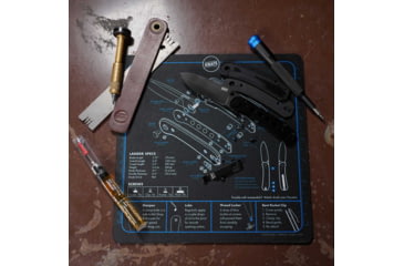Image of Knafs Lander 1 Knife Shop Mat/Mouse Pad, Black, KNAFS-00076