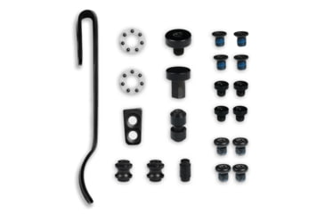 Image of Knafs Lander 1 Pocket Knife Rebuild Kit, Black, KNAFS-00142
