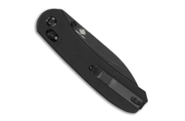 Image of Knafs Lander 2 Pocket 3.25in Folding Knife, G10 Handle, Clutch Lock, S35VN, Drop Point, Black/Black, KNAFS-00180