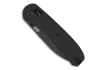 Image of Knafs Lander 2 Pocket 3.25in Folding Knife, G10 Handle, Clutch Lock, S35VN, Drop Point, Black/Black, KNAFS-00180