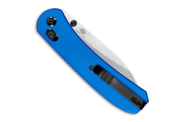 Image of Knafs Lander 2 Pocket 3.25in Folding Knife, G10 Handle, Clutch Lock, S35VN, Drop Point, Blue/Silver, KNAFS-00181