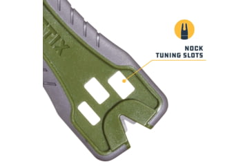 Image of KNetix MV Broadhead Wrench and Sharpener, Gray/Olive, 14710