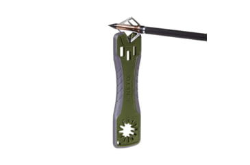 Image of KNetix MV Broadhead Wrench and Sharpener, Gray/Olive, 14710