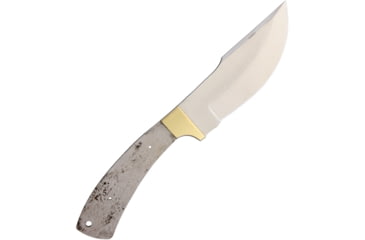 Image of Knifemaking Stainless Fixed Blade Knife, 4.75in, Stainless Steel, Upswept, Stainless Steel, SO-BL091
