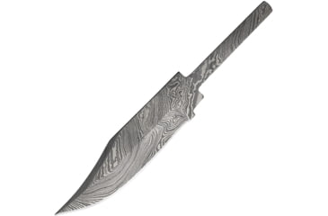 Image of Knifemaking Damascus Skinner Blade, 4.25 Damascus steel clip point blade, BL147D BL-MAY 15