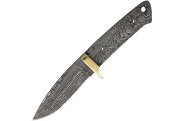 Image of Knifemaking Knife Blade Drop Pt Damascus, 3.75 Damascus steel drop point blade, SM-APR-BL5 DAMASCUS