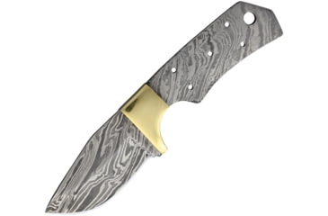 Image of Knifemaking Knife Blade Skinner, 2.75 Damascus steel drop point blade, SM-APR-BL8 DAMASCUS