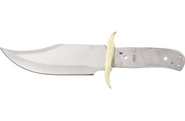 Image of Knifemaking Stainless Fixed Blade Knife, 8in, Steel, Bowie, Stainless Steel, BL055