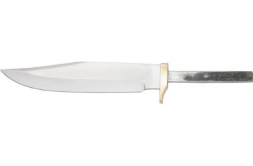 Image of Knifemaking Stainless Fixed Blade Knife, 6in, H1, Bowie, Stainless Steel, SO-BL1