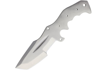 Image of Knifemaking Knife Blade Tanto Chopper, 4.75 satin finish stainless tanto blade, SM-APR-BL14 STAINLESS