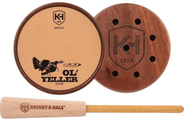 Image of Knight And Hale Ol Yeller Pot Call Walnut Sla-Tek, KHT0200