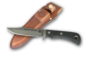 Image of Knives of Alaska Magnum Wolverine D2 Knife, Suregrip Handle, Black 00158FG