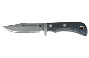 Image of Knives of Alaska Magnum Wolverine D2 Knife, Suregrip Handle, Black, 00158FG