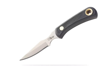Image of Knives of Alaska Muskrat/Cub Bear Combo Fixed Blade Knives, 2.25in/2.75in, Magnacut Stainless Steel, Round Tip/Caping Blade, Suregrip, Black, 00105FG