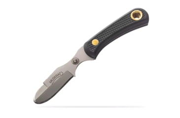 Image of Knives of Alaska Muskrat/Cub Bear Combo Fixed Blade Knives, 2.25in/2.75in, Magnacut Stainless Steel, Round Tip/Caping Blade, Suregrip, Black, 00105FG