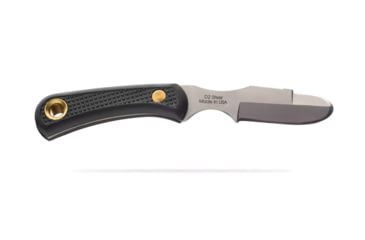 Image of Knives of Alaska Muskrat/Cub Bear Combo Fixed Blade Knives, 2.25in/2.75in, Magnacut Stainless Steel, Round Tip/Caping Blade, Suregrip, Black, 00105FG