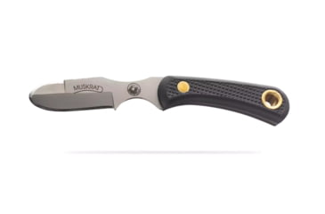Image of Knives of Alaska Muskrat/Cub Bear Combo Fixed Blade Knives, 2.25in/2.75in, Magnacut Stainless Steel, Round Tip/Caping Blade, Suregrip, Black, 00105FG