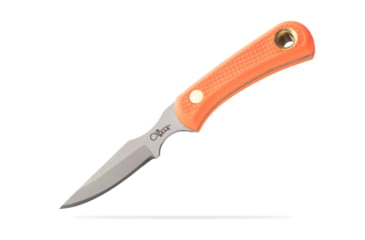 Image of Knives of Alaska Muskrat/Cub Bear Combo Fixed Blade Knives, 2.25in/2.75in, Magnacut Stainless Steel, Round Tip/Caping Blade, Suregrip, Orange, 00106FG