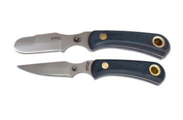 Image of Knives of Alaska Muskrat/Cub Bear D2 Steel Fixed Blade Knife Combo, 2.25in/2.75in, D2 Steel Blades, Black Suregrip Handle, 00095FG