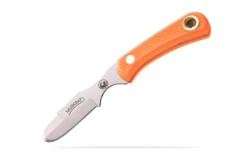 Image of Knives of Alaska Muskrat/Cub Bear Combo Fixed Blade Knives, 2.25in/2.75in, Magnacut Stainless Steel, Round Tip/Caping Blade, Suregrip, Orange, 00106FG