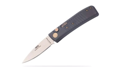 Image of Knives of Alaska Onyx Auto Automatic Folding Knife, 2.6in, CPM MagnaCut Stainless Steel, Drop Point Blade, G10, Black Handle, 00954FG