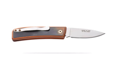 Image of Knives of Alaska Onyx Auto Automatic Folding Knife, 2.6in, CPM MagnaCut Stainless Steel, Drop Point Blade, G10, Orange/Black Handle, 00955FG