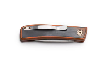 Image of Knives of Alaska Onyx Auto Automatic Folding Knife, 2.6in, CPM MagnaCut Stainless Steel, Drop Point Blade, G10, Orange/Black Handle, 00955FG